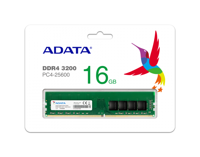 ADATA DESKTOP RAM 16GB DDR4 3200 MHZ